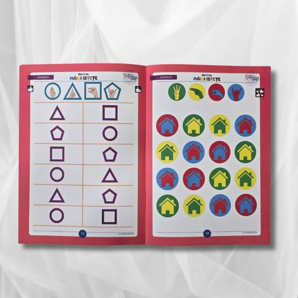 Set „Metoda Zig-Zag 2” + „Metoda Mâini Istete” – exerciții inovatoare pentru antrenarea creierului + 2 markere ștergabile - imagine 9