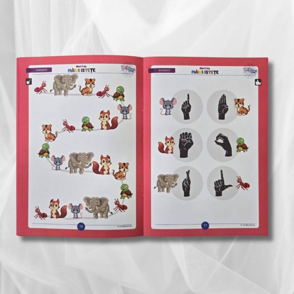 Metoda Mâini Istete – Exerciții pentru antrenarea creierului cu ambele mâini, 4-104 ani, 40 pagini, A5 - imagine 7