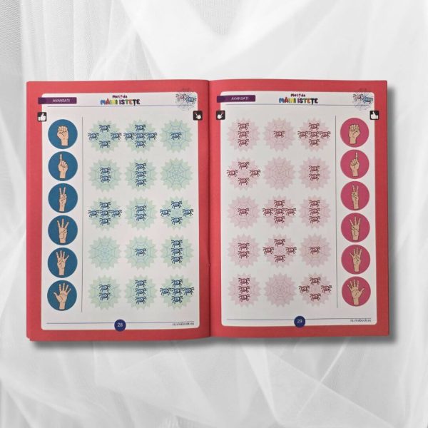 Metoda Mâini Istete – Exerciții pentru antrenarea creierului cu ambele mâini, 4-104 ani, 40 pagini, A5 - imagine 10