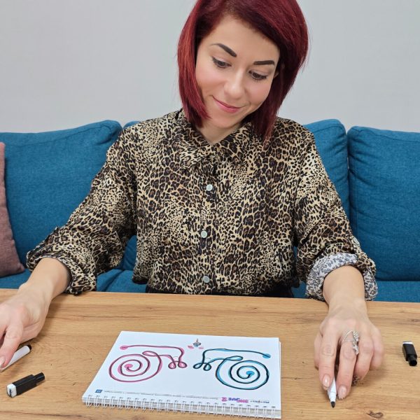 „Metoda Zig-Zag 2” – exerciții inovatoare pentru antrenarea creierului + Markere ștergabile - imagine 4