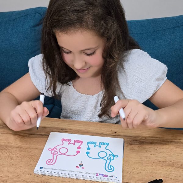 „Metoda Zig-Zag 2” – exerciții inovatoare pentru antrenarea creierului + Markere ștergabile - imagine 10