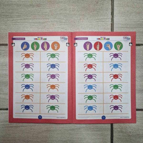 Set „Metoda Zig-Zag 2” + „Metoda Mâini Istete” – exerciții inovatoare pentru antrenarea creierului + 2 markere lavabile - imagine 6
