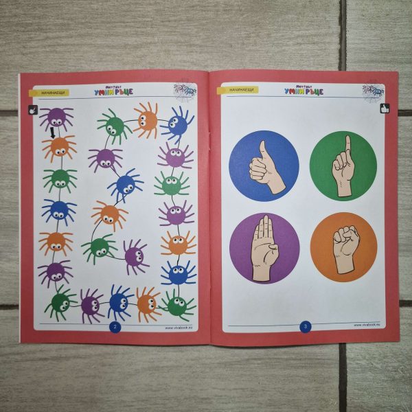 Set „Metoda Zig-Zag 2” + „Metoda Mâini Istete” – exerciții inovatoare pentru antrenarea creierului + 2 markere lavabile - imagine 7