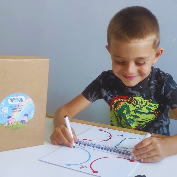 Set „Metoda Zig-Zag” + „Metoda Degete Istețe” – exerciții inovatoare pentru antrenarea creierului + 2 markere lavabile - imagine 3