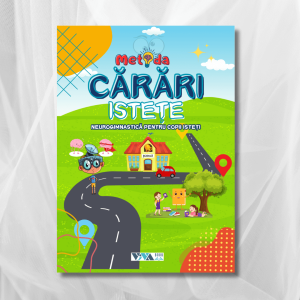 Metoda Cărări Istețe – Exerciții pentru antrenarea creierului cu ambele mâini, 4–104 ani, 48 pagini, format A5
