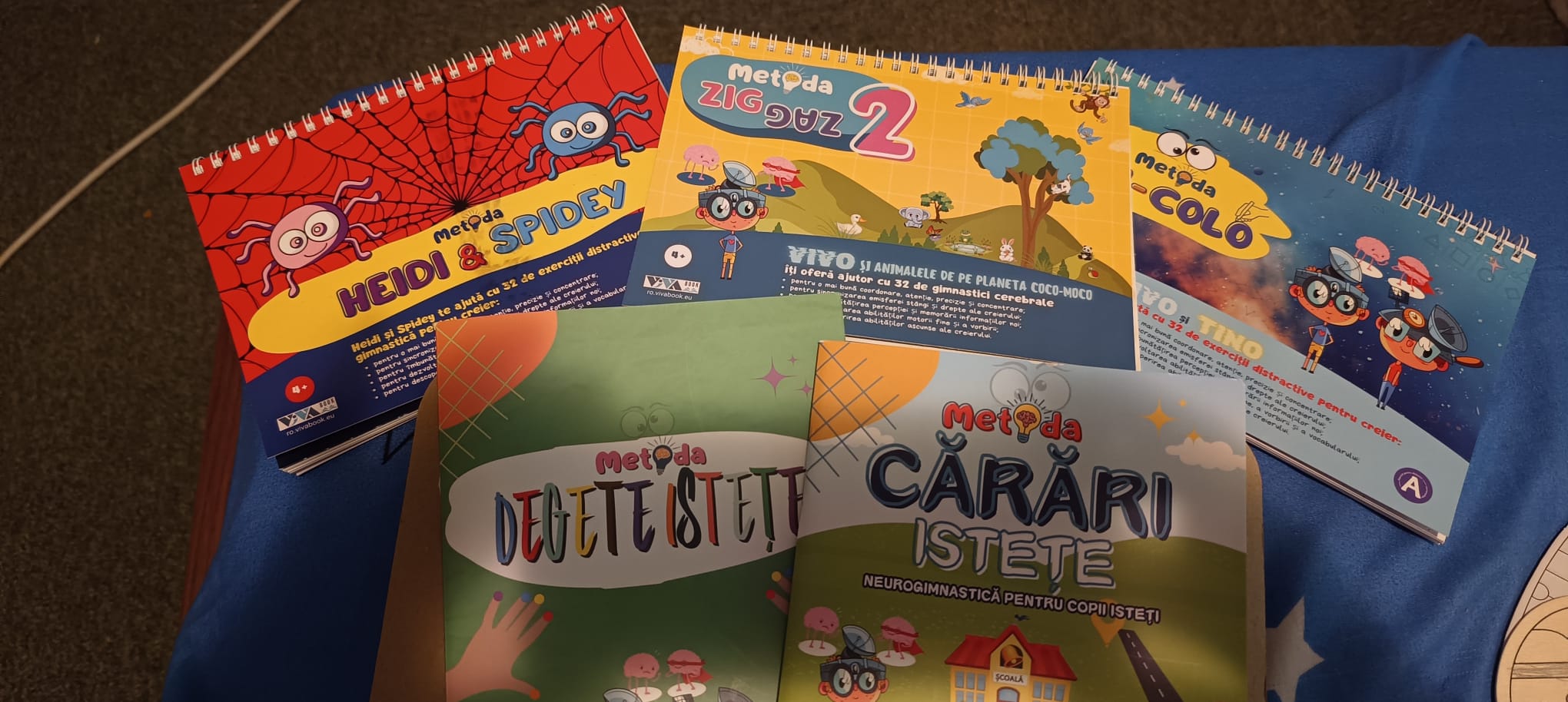 "Metoda Ici-Colo" – exerciții inovatoare pentru antrenarea creierului + 2 markere ștergabile photo review