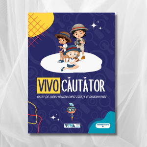 VivoCăutător – Caiet de activități pentru isteți atenți, 4+ ani, 44 pagini, format A5
