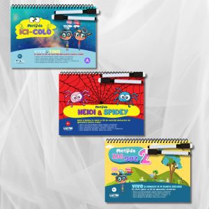 Set triplu „Gimnastică pentru creier” – Ici-Colo | Heidi & Spidey | Zig-Zag 2