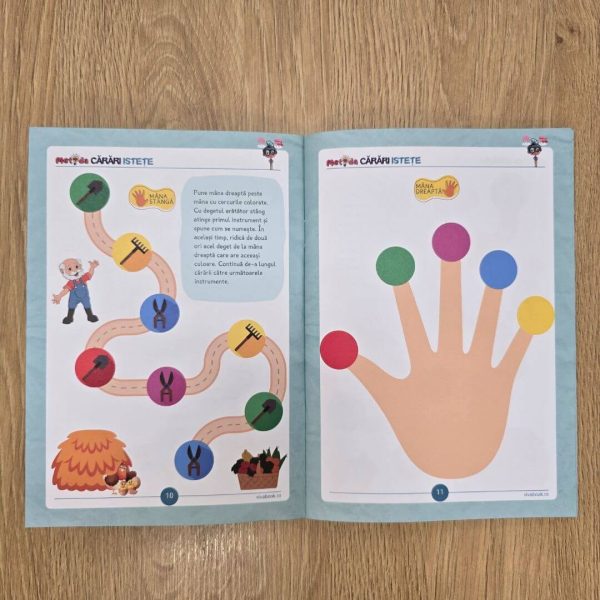 Set „Metoda Heidi & Spidey” + „Metoda Cărări Istețe” – exerciții inovatoare pentru antrenarea creierului + 2 markere ștergabile - imagine 10