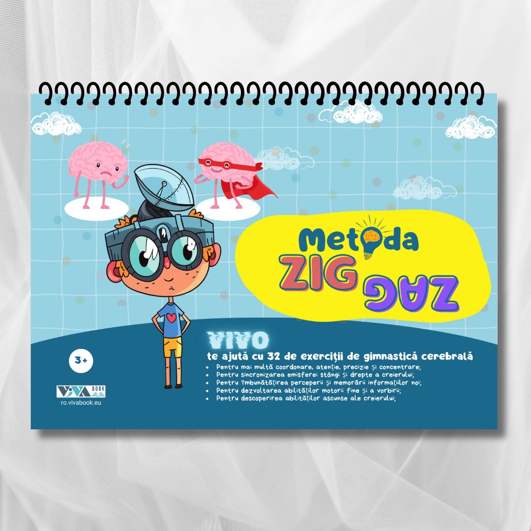 „Metoda Zig-Zag” – exerciții inovatoare pentru antrenarea creierului