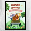 Safari Animals Coloring Book – Animalele din safari: Planșe de colorat, creativitate și relaxare, Copii 3+, Format digital PDF pentru imprimare A4